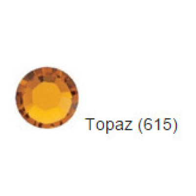Стразы SWAROVSKI Topaz (40 шт/уп) 615