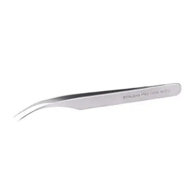 Пинцет профессиональный для ресниц Сталекс Staleks PRO EXPERT 40 TYPE 11 (изогнутый) 40/11-ТЕ
