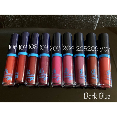Жидкая помада Dark Blue 203