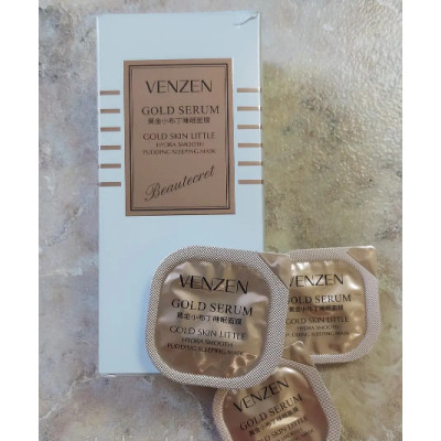 Маска ночная для лица Venzen Gold Serum Skin Little 7,5г (1 шт)