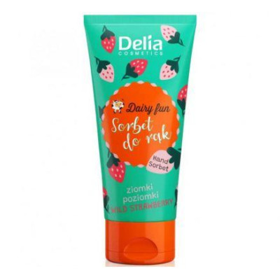 Сорбет для рук Delia Cosmetics Dairy Fun Земляника