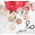 Тени для век запеченные Golden Rose Nude Look Pearl Baked Eyeshadow 01 Ivory