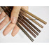 Механический карандаш для бровей Micro slim brow liner ультратонкий Bogenia BG504 01 Blond