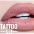 Матовая помада Aden Tattoo Effect Lipstick №01 Nude Chocolate