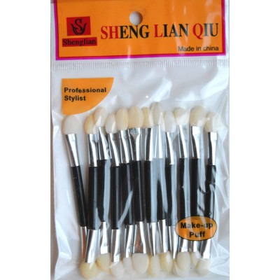 Аппликатор для теней Sheng двусторонний (12шт)