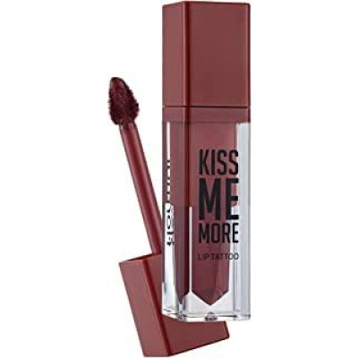 Стійка матова рідка губна помада Kiss Me More Lip Tattoo 10 CHOCO