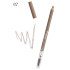 Карандаш для бровей пудровый Bogenia BG506 02 Gentle Brown