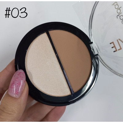Хайлайтер-бронзатор Instyle Contour & Highlighter Topface PT262 03