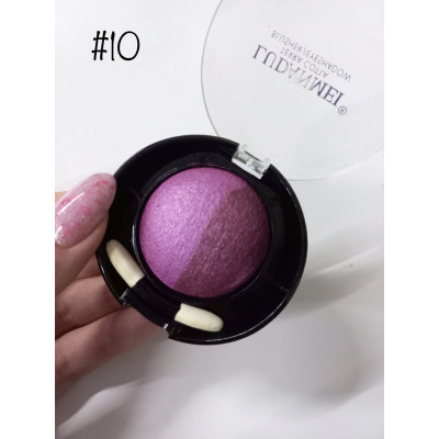 Тени 2цв запеченные Ludanmei #10