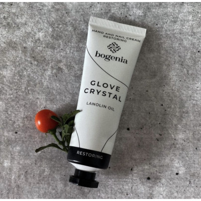 Крем для рук и ногтей восстанавливающий Bogenia Glove Crystal lanolin oil 30 мл BG401 №001