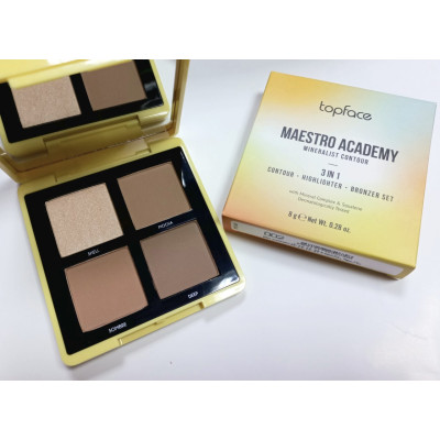 Палетка для контуринга Topface Maestro Academy Mineralist Contour PT268 №02