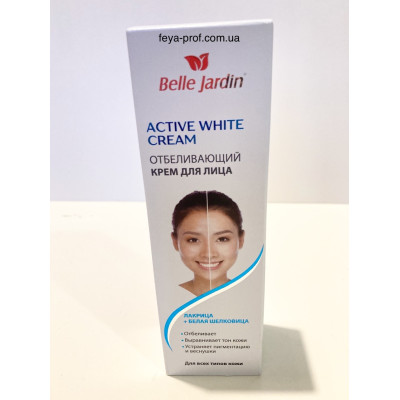 Belle Jardin Active white Крем для обличчя відбілюючий Лакриця і Біла шовковиця, 75 мл