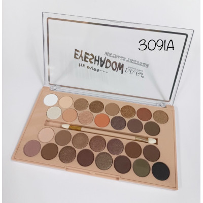 Палетка тіней для повік Dodo Girl Eye Shadow матові перламутрові 30 відтінків D3091 № A