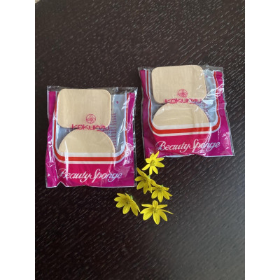 Набор спонжей для пудры Cosmetic "Beauty Sponge" (2шт)