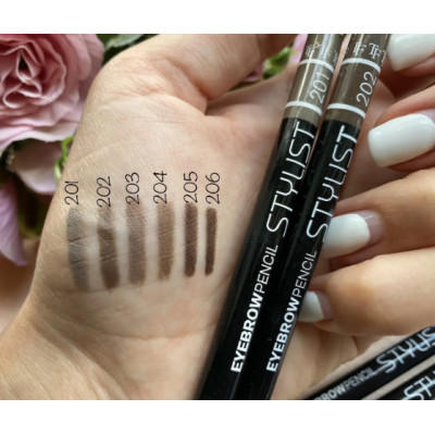 Карандаш для бровей со щеточкой EYEBROW PENCIL STYLIST СW214 203