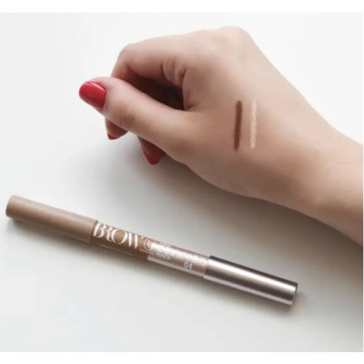 Карандаш для бровей + хайлайтер BROW PRO SCULPTOR PENCIL Triumph CW-213 04