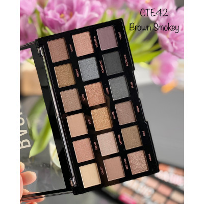 Палетка теней для макияжа Basic Palette Brown Smokey Triumph TE42