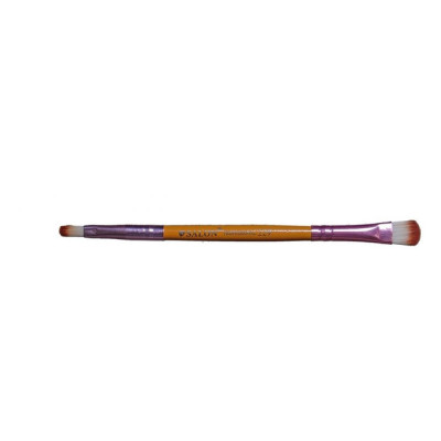 Пензель Salon Professional 229, тонкий, жовтий, для повік, для блиску