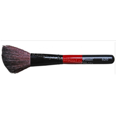 Кисть Salon Professional ,средняя,красно-черная,520,косая