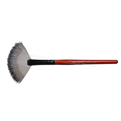 Пензель Salon Professional 812, тонкий,дерев'яний, віяло