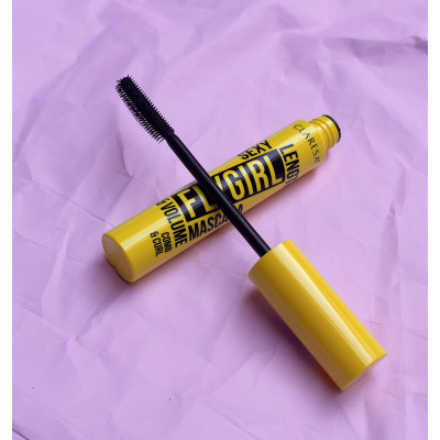 Тушь для ресниц черная FlyGirl Comb&Curl Claresa 10 г
