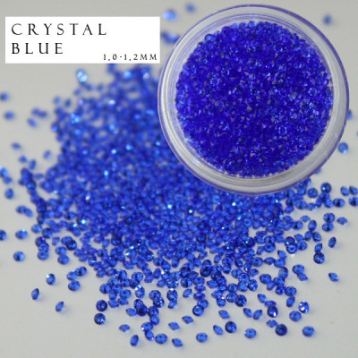 Хрустальная крошка, кристалл пикси, Crystal Pixie, 100 шт/уп синий