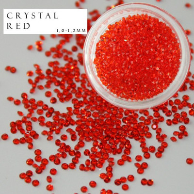 Хрустальная крошка, кристалл пикси, Crystal Pixie, 100 шт/уп красный
