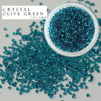 Хрустальная крошка, кристалл пикси, Crystal Pixie, 100 шт/уп морская волна