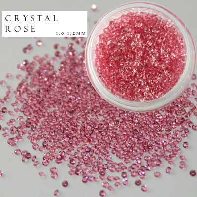 Хрустальная крошка, кристалл пикси, Crystal Pixie, 100 шт/уп розовый
