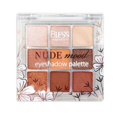 Палетка теней для век Bless Beauty Nude Mood (9 цветов)