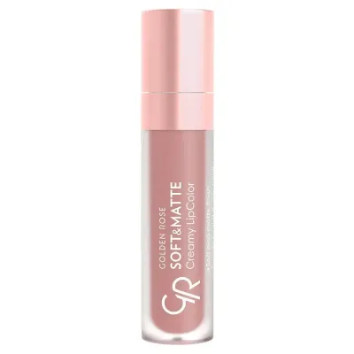 Кремова матова помада для губ Golden Rose Soft&Matte Creamy Lipcolor 106