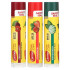 Carmex бальзам для губ Набор из 3 вкусов (Вишня, Клубника, Зимний чай) SPF 15 Стик