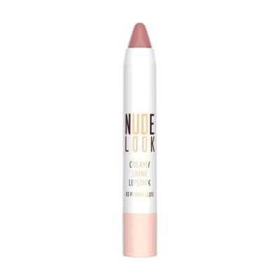 Помада-карандаш Nude Look Creamy Shine Golden Rose 03 Peachy Nude