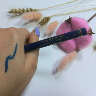 Подводка-фломастер для глаз Golden Rose Precision Eyeliner синяя