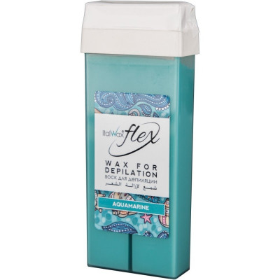 Воск в кассете (в картридже) Ital Wax Flex (Италия) 100мл Аквамарин