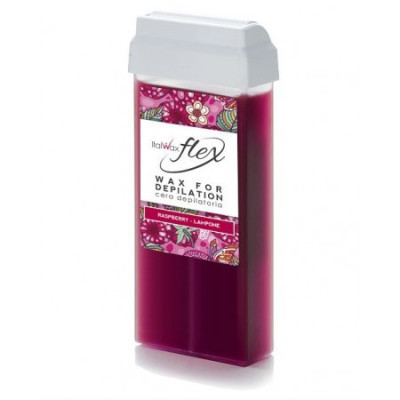 Воск в кассете (в картридже) ItalWax Flex Малина 100 мл