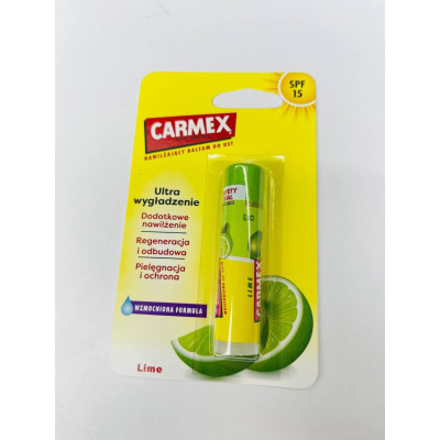 Carmex бальзам для губ Лайм SPF 15 Стик