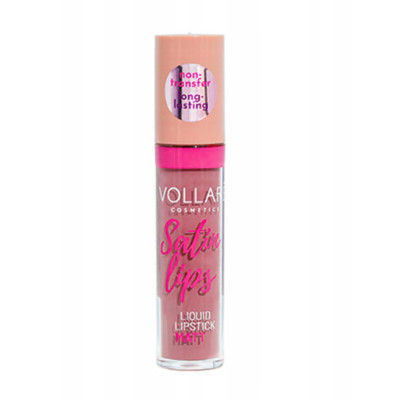 Vollare Cosmetics Satin Lips Matt Liquid Lipstick Матовая жидкая помада для губ 23
