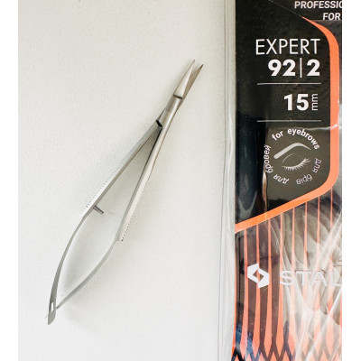 Твизеры для моделирования бровей Staleks Expert 92 Type 2 (15 мм) SE-92/2