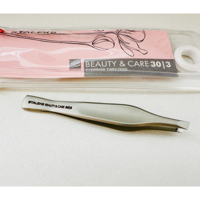 Пинцет для бровей Staleks Beauty & Care 30 Type 3 ( широкие скошенные кромки) ТВС-30/3