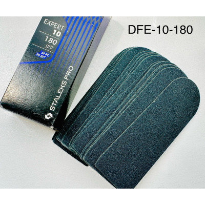 Набор сменных файлов для терки педикюрной Staleks Pro EXPERT 10 180 грит (30 шт) DFE-10-180