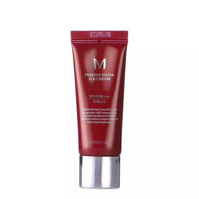 ББ-крем MISSHA Perfect Cover BB Cream SPF42/PA++ (Тон: #23 Natural Beige) 20ml