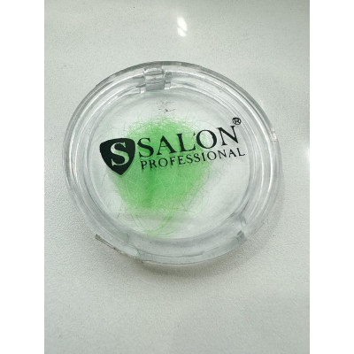 Ресницы поштучные Salon Professional салатовые