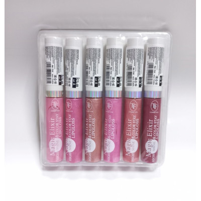 Набор блесков для губ Magic Elixir Lipgloss Triumph TL-09 сет А (6шт)