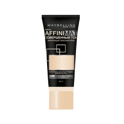 Матирующий тональный крем AffiniMat, Maybelline NY