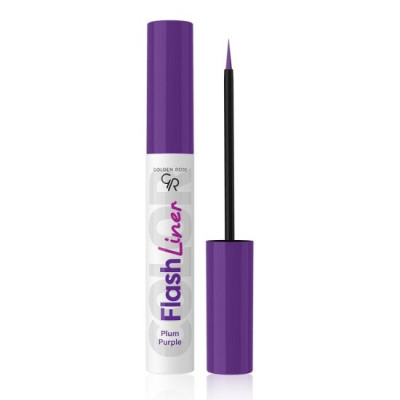 Жидкая подводка для глаз Golden Rose Flash Liner Eyeliner 107 Plum Purple