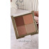 Палетка теней для век Golden Rose Quattro Eyeshadow Palette 05 Red Brick