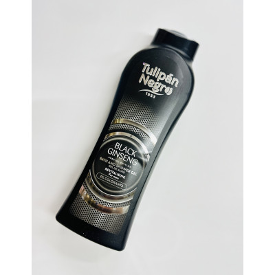 Гель для душа tulipan negro Черный женьшень (мужской), 650 мл