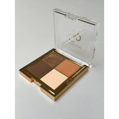 Палетка тіней для повік Golden Rose Quattro Eyeshadow Palette 04 Coffee Dream