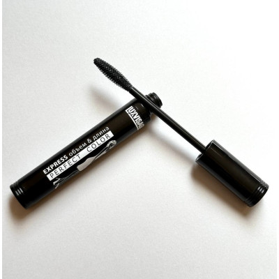 Тушь для ресниц Luxvisage Perfect Color Express Объем и Длина (черний корпус)
